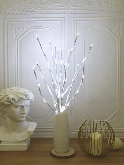 20 LED willow branch lights—perfect for home, bedroom, or party decoration