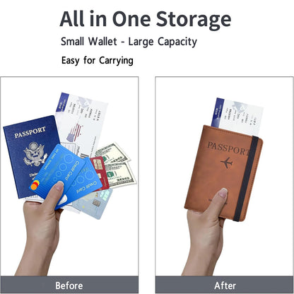 Essential travel accessory for safe document storage