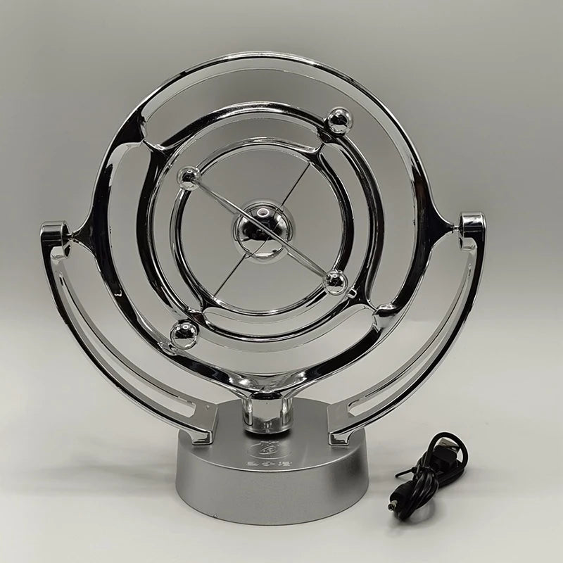Electronic Perpetual Motion Model – Rotating Magnetic Swinger Celestial Newton Pendulum