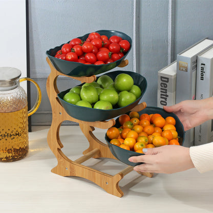 Modern plastic dessert stand for fruits, candy, and treats