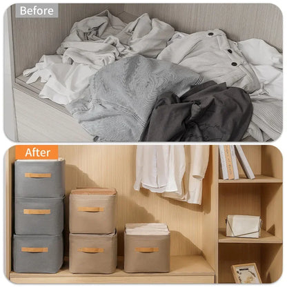 Durable wardrobe storage solution for sweaters, pants, and more