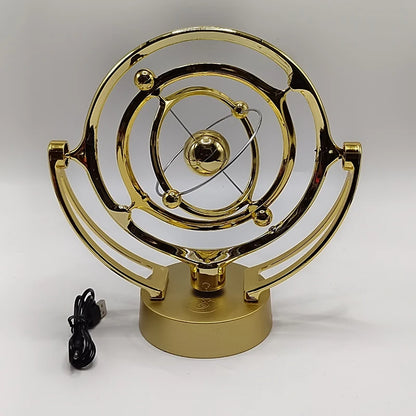 Electronic Perpetual Motion Model – Rotating Magnetic Swinger Celestial Newton Pendulum