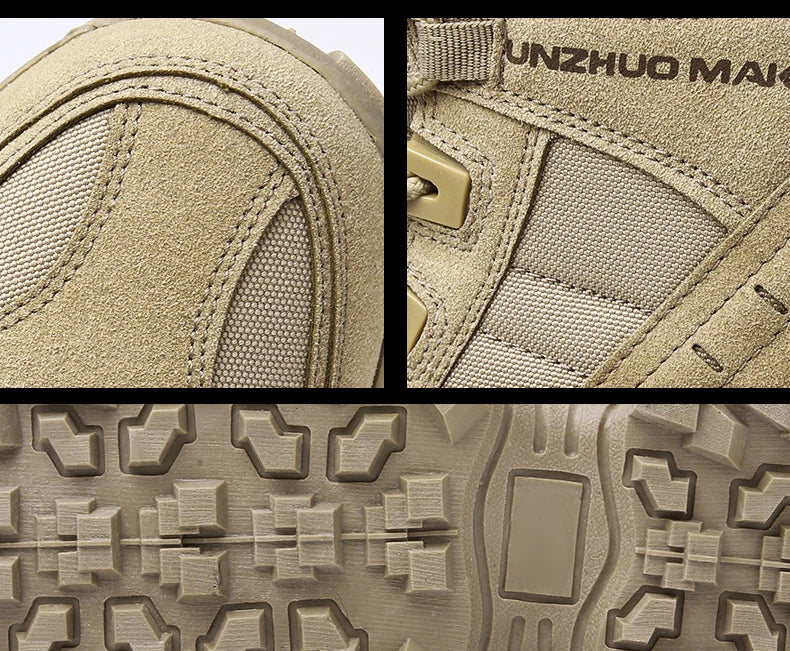 Wear-resistant ankle boots for hunting and walking