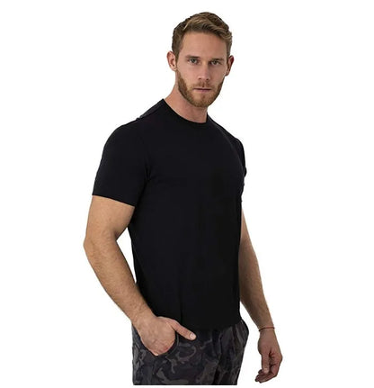 Men’s 100% superfine merino wool base-layer T-shirt