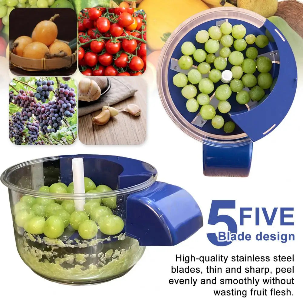 Rust-proof stainless steel electric fruit peeler