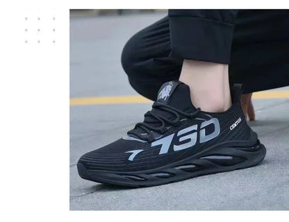 Men’s breathable mesh summer running shoes