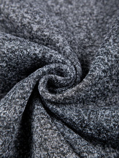 Men’s cotton-padded winter vest with stand collar
