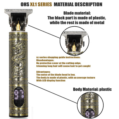 T9 Cordless Electric Hair Trimmer