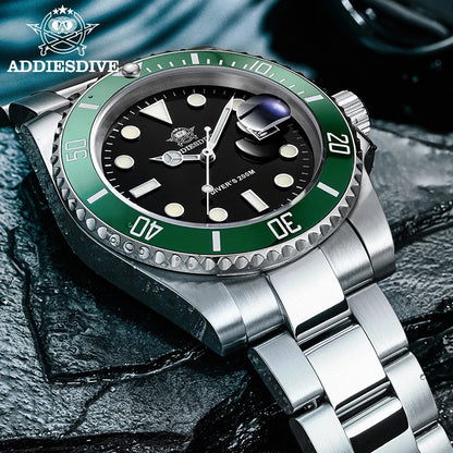 Waterproof stainless-steel men's quartz watch