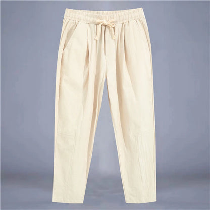 porty jogger pants with a loose fit and clean solid design