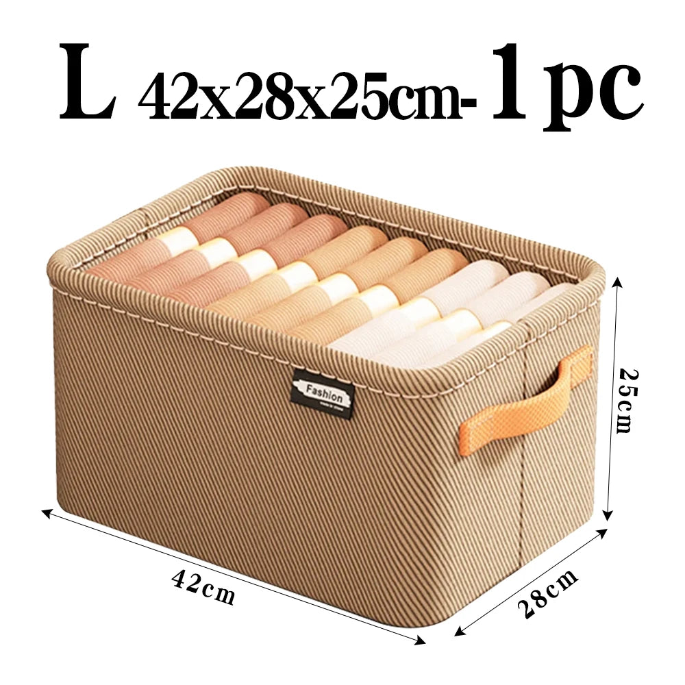 Durable wardrobe storage solution for sweaters, pants, and more