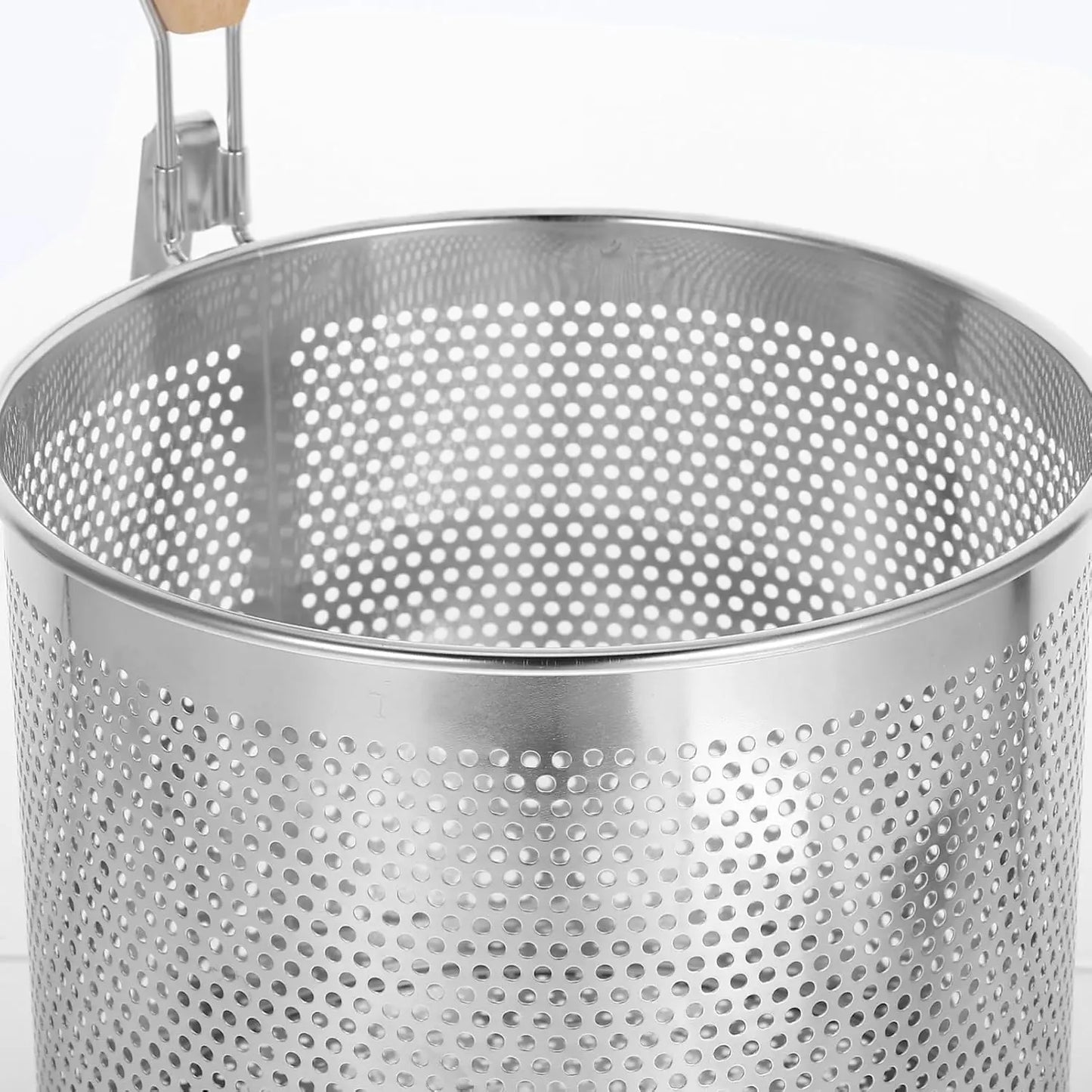 201 stainless steel fine mesh strainer with ergonomic handle