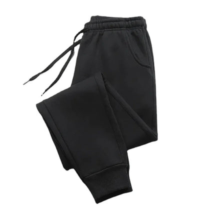 Men’s printed joggers, loose fit, autumn/winter streetwear