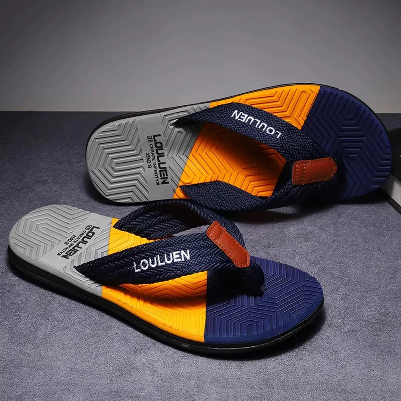 Men’s high-quality summer flip flops