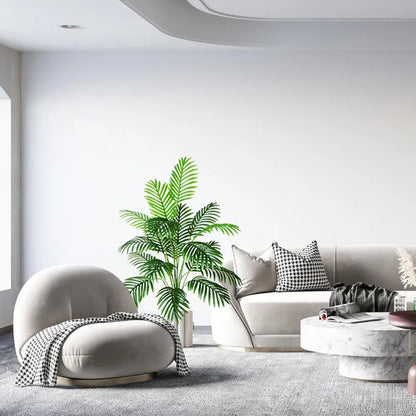 Tropical-style artificial tree—perfect for living room or patio décor