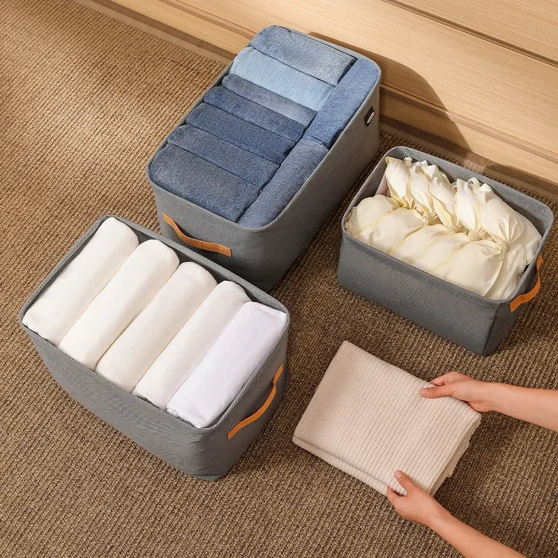Durable wardrobe storage solution for sweaters, pants, and more
