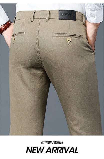 Luxury business casual suit pants, regular fit
