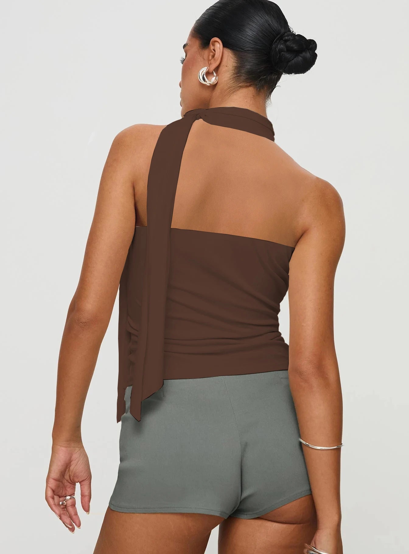 Sexy elegant casual street style top