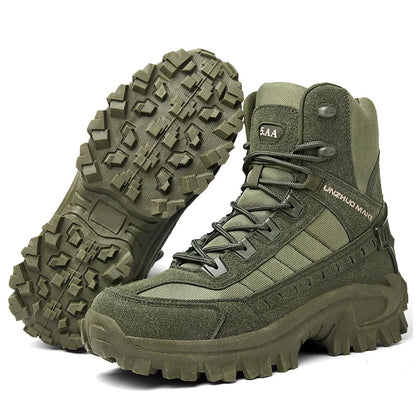 Wear-resistant ankle boots for hunting and walking