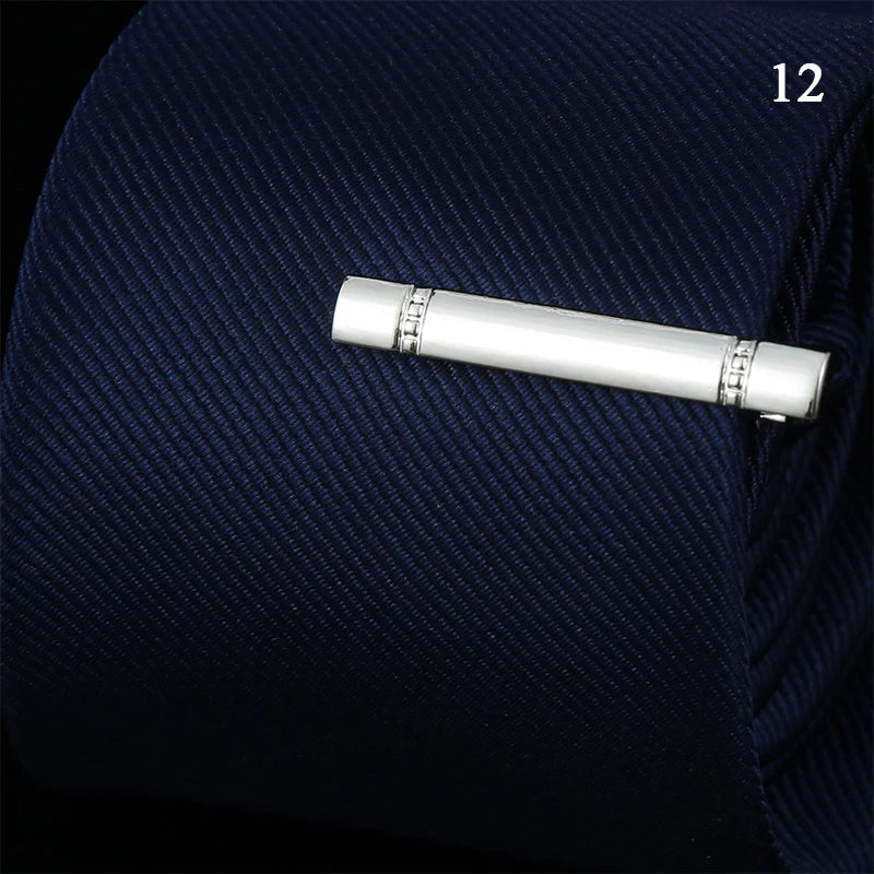 Elegant crystal tie bar for gentleman’s accessories