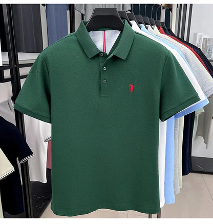 Men’s 100% cotton short sleeve polo shirt