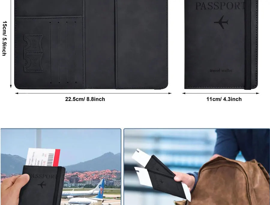 Essential travel accessory for safe document storage