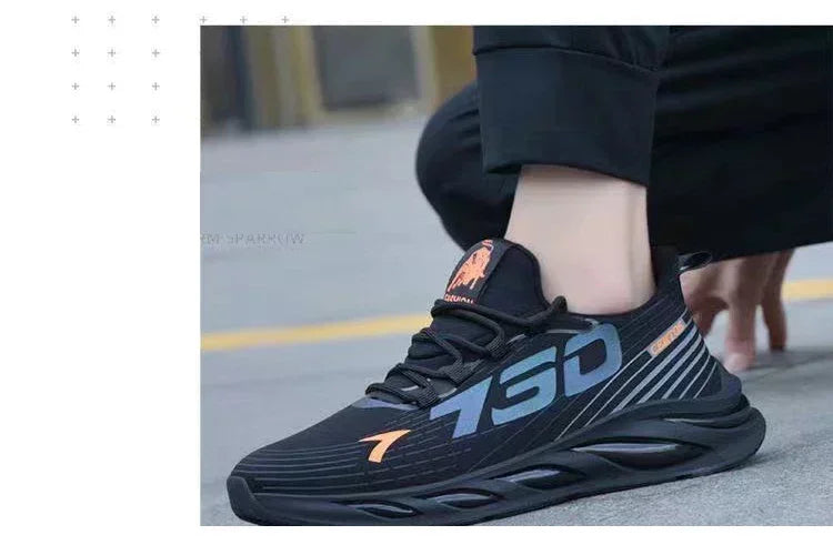 Men’s breathable mesh summer running shoes