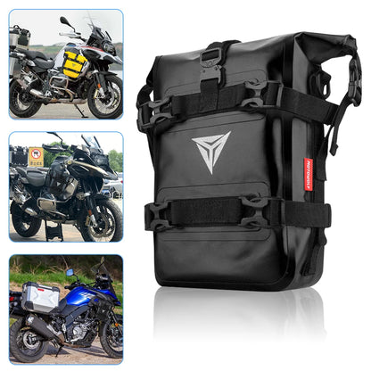Compact protective bag for motorcycle maintenance gear