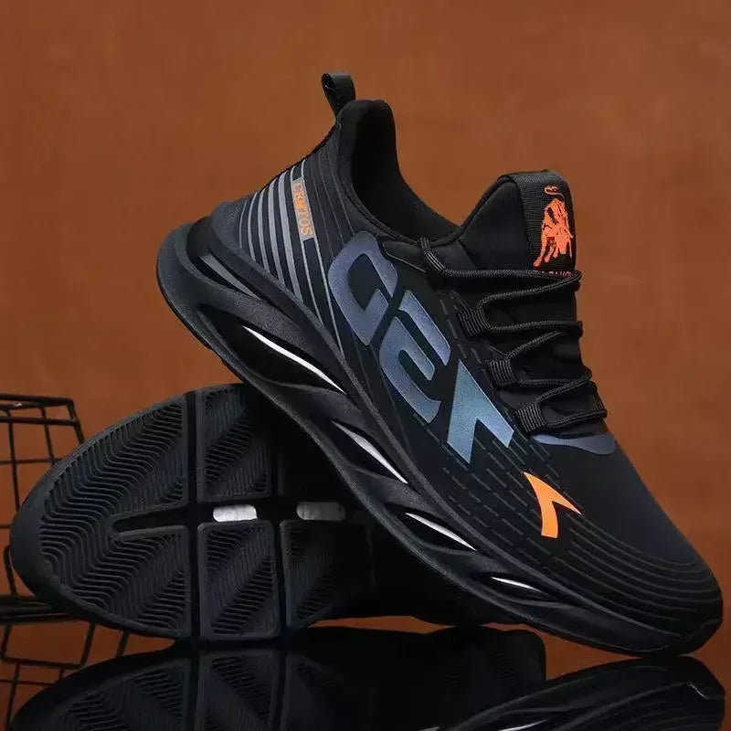 Men’s breathable mesh summer running shoes
