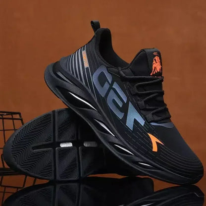 Men’s breathable mesh summer running shoes