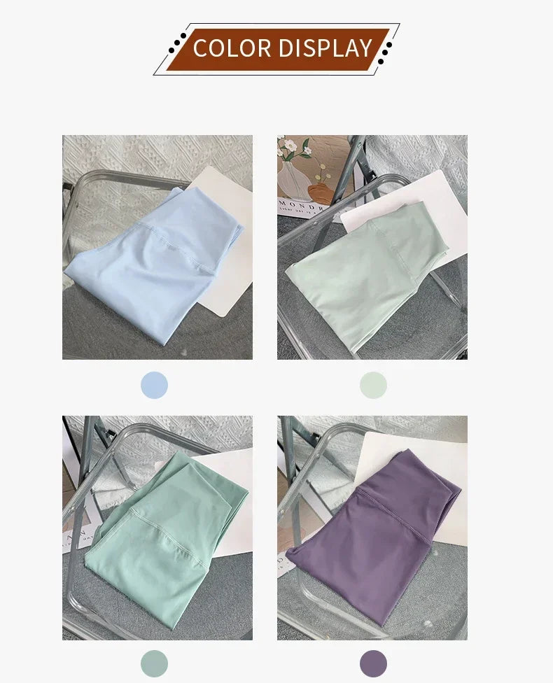 Trendy summer yoga and sports leggings