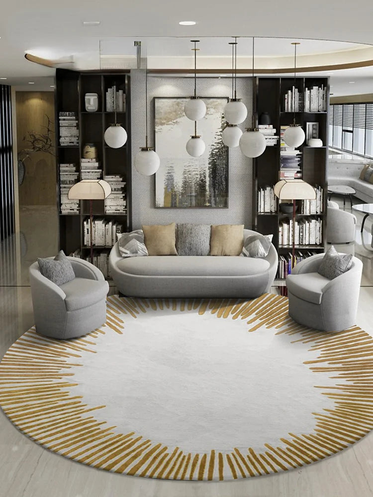 Plush, fluffy area rug—luxurious and soft for your living room, bedroom, or lounge