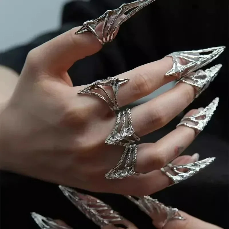 Punk Fingertip Ring – Unique Party Jewelry for Women