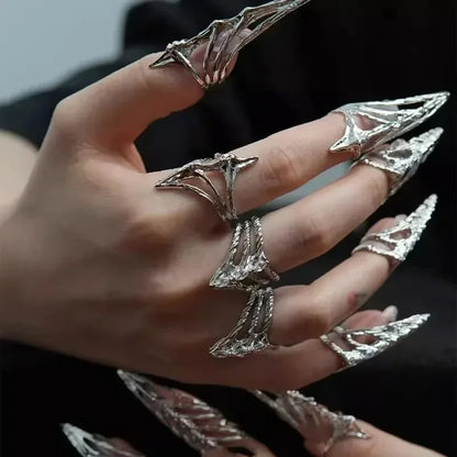 Punk Fingertip Ring – Unique Party Jewelry for Women