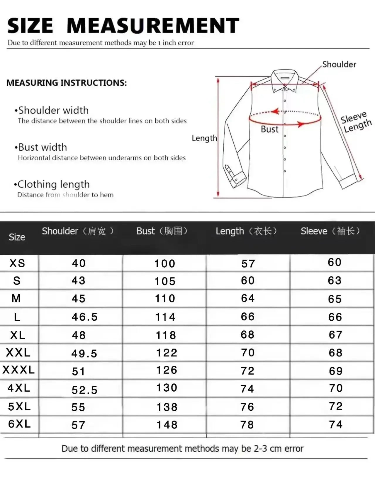 Men’s long-sleeve button-down business casual shirt