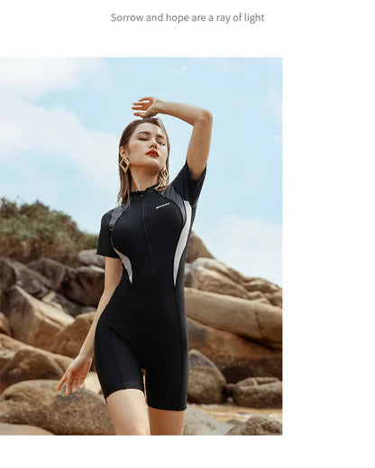 Sports Swimsuit – Comfortable Slim Fit for Women