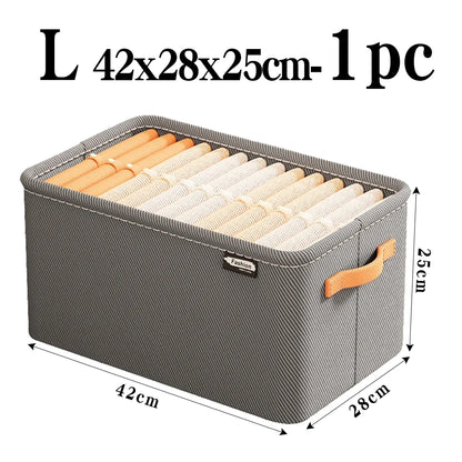 Durable wardrobe storage solution for sweaters, pants, and more