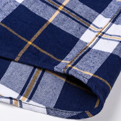 Ultra-soft 100% cotton flannel shirt, up to 11XL, cozy and stylish