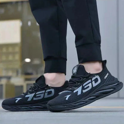 Men’s breathable mesh summer running shoes