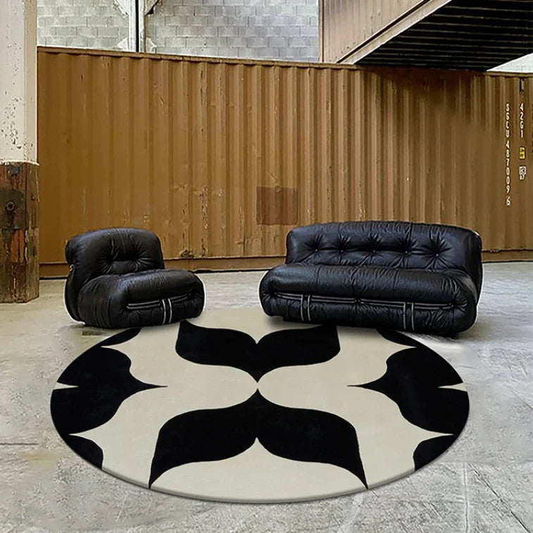 Plush, fluffy area rug—luxurious and soft for your living room, bedroom, or lounge