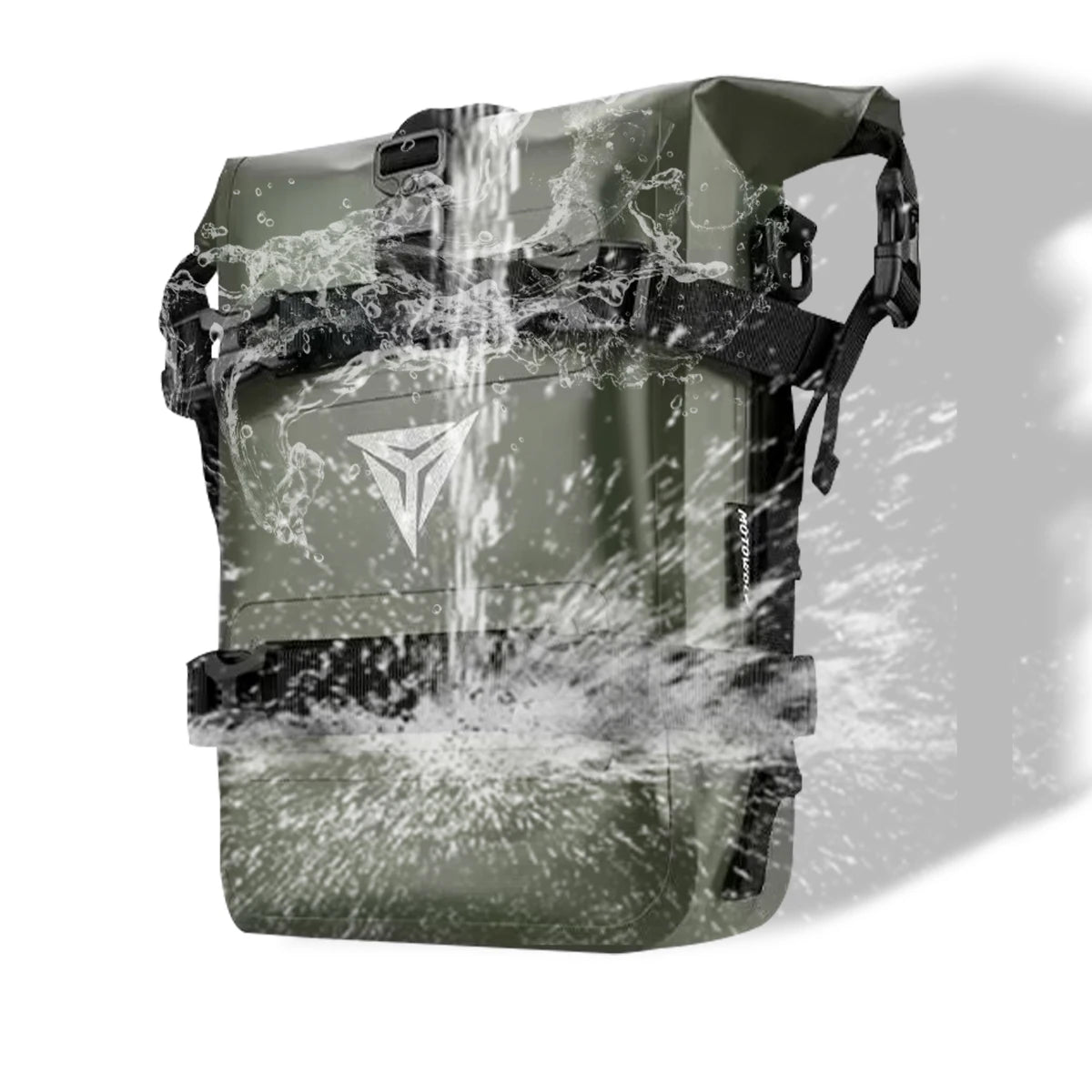 Compact protective bag for motorcycle maintenance gear