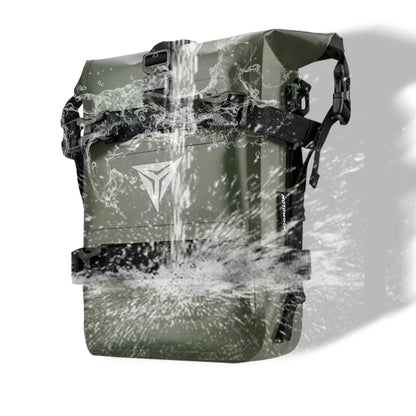 Compact protective bag for motorcycle maintenance gear