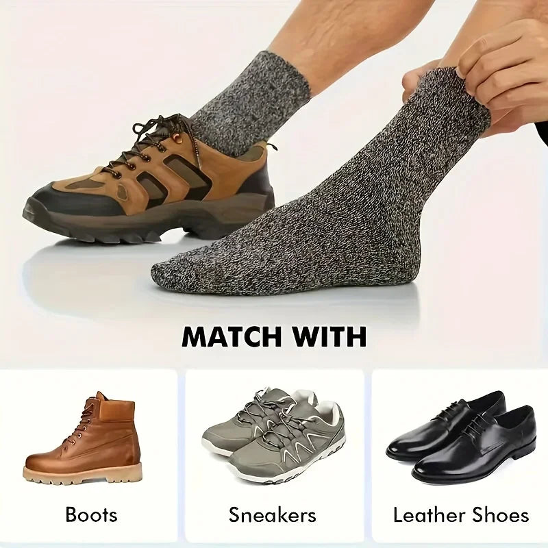 Cozy antifreeze cashmere casual socks
