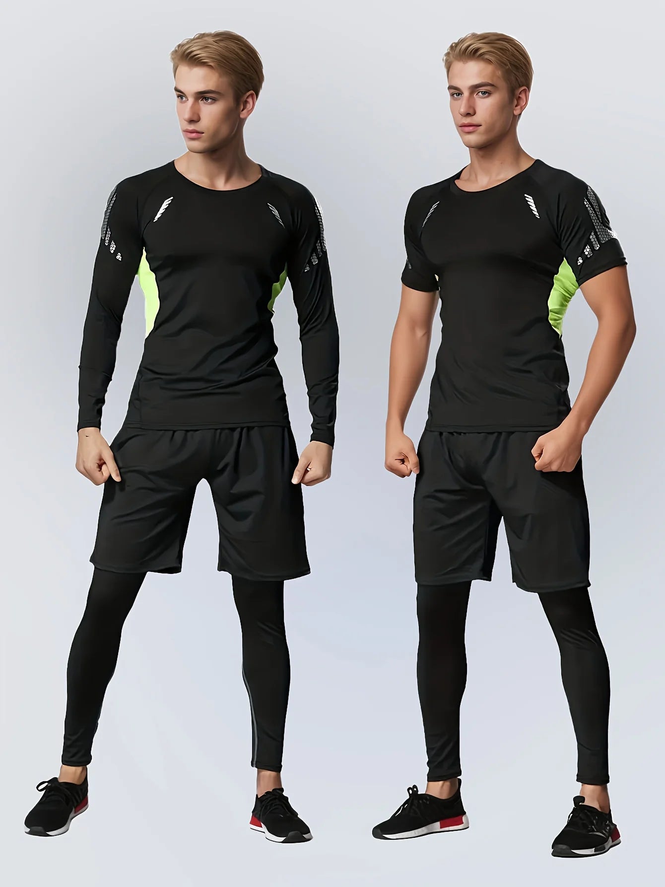 Performance suit for men’s sports and workouts