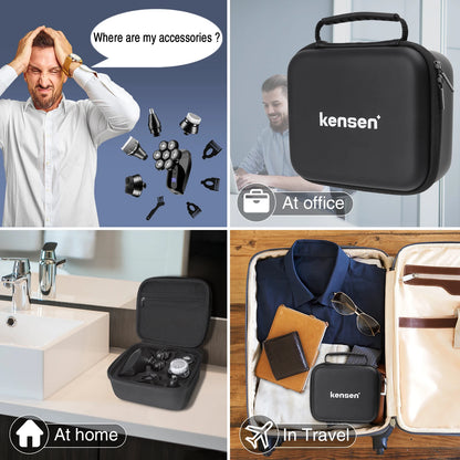 5-in-1 electric shaver with 7D floating head—smooth and easy