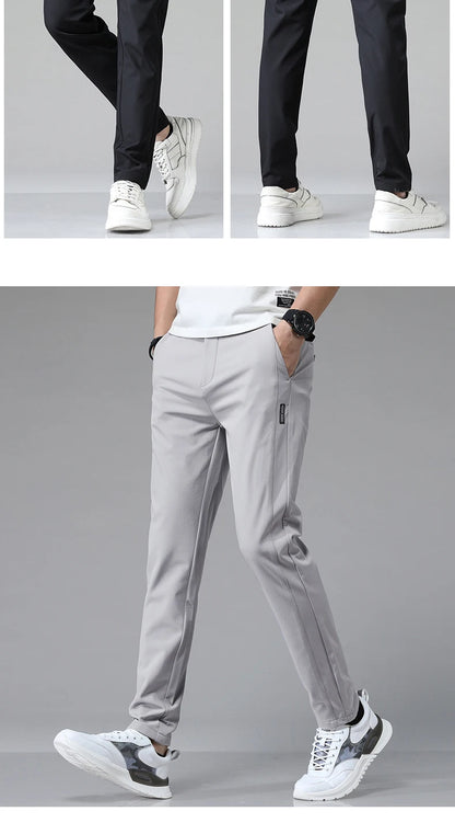 Breathable spring/summer golf and sports trousers