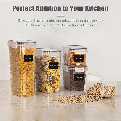 BPA-free sealed container for dry food storage