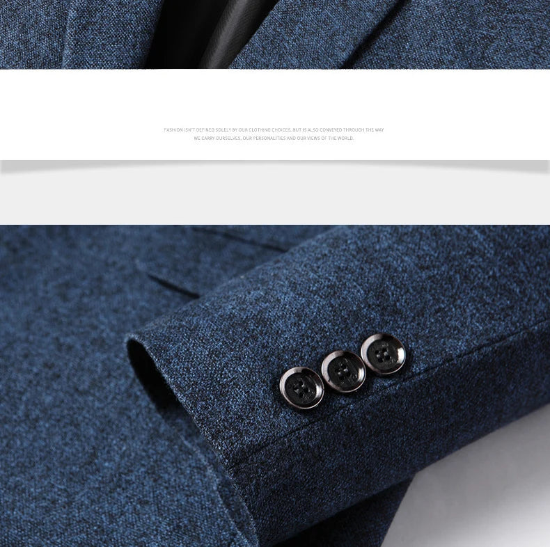 Men’s business casual blazer, spring & autumn