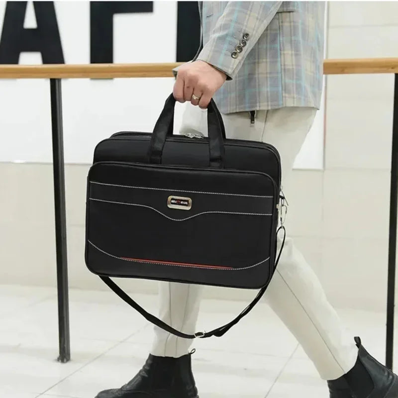 Versatile handbag for business and casual use
