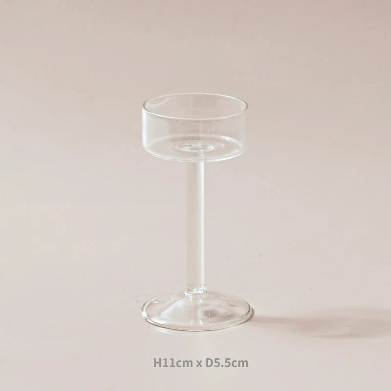 Elegant crystal candle set for table centerpieces and dinner settings.